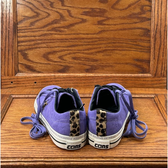 Converse One Star x Sean‎ Pablo Wild Liliac Black Shoes - Picture 7 of 10